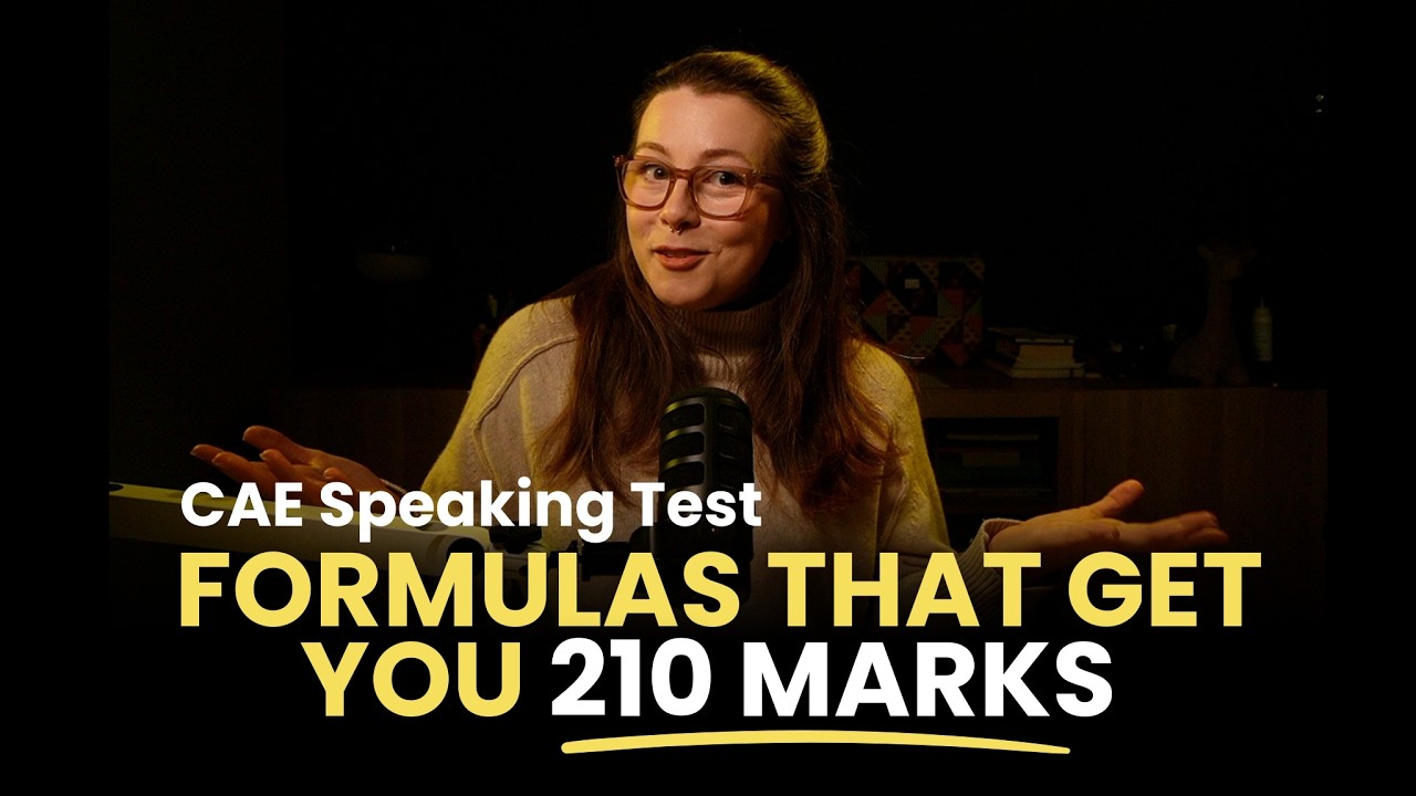 If you want to get 210 in the Cambridge C1 Advanced speaking test, watch this (CAE)