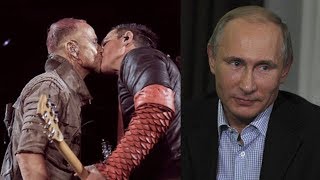 Russian Government Responds To RAMMSTEIN On Stage Kiss