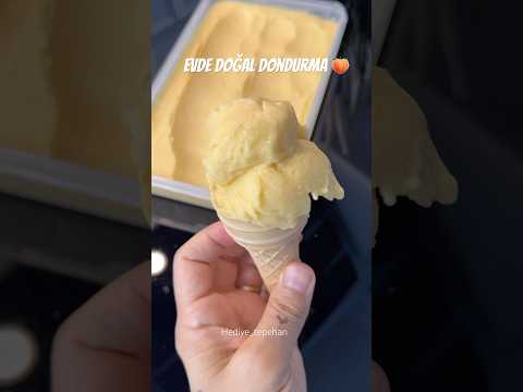 Peach Ice Cream 🍑🍦