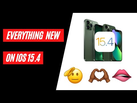 Everything New in iOS 15.4