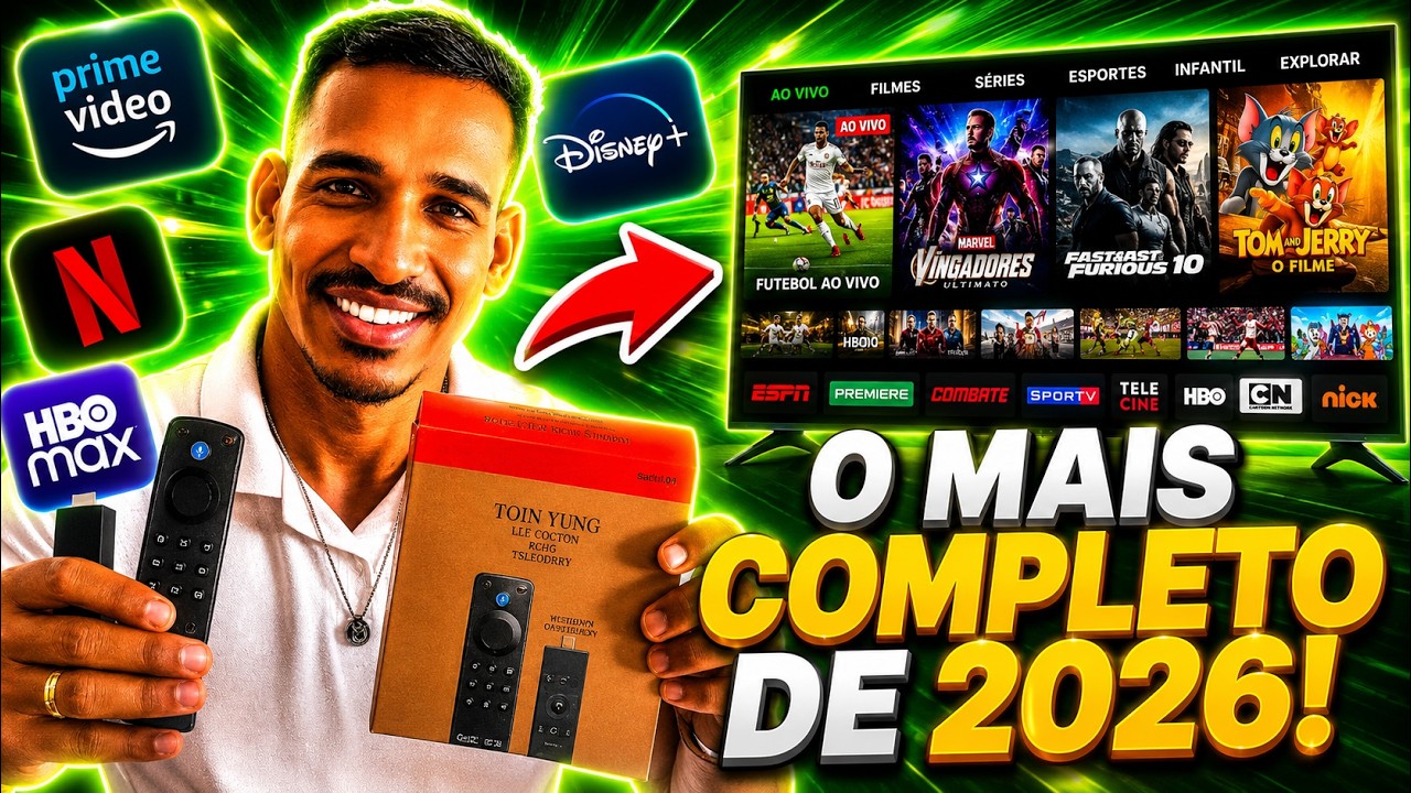 🏆 Esse App Libera Tudo na Sua TV 😱 (Passo a Passo Completo) parte 2