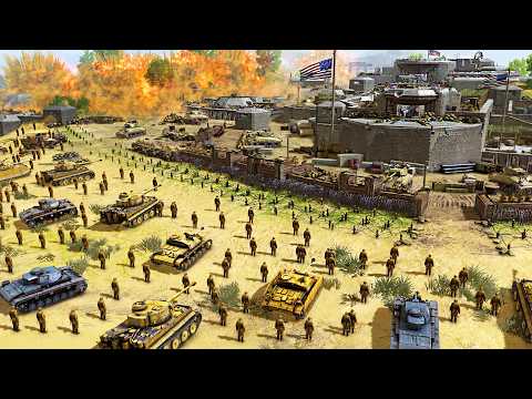 I built the Deadliest WW2 US Army SUPER-FORTRESS Defense EVER! - Gates of Hell: Base Building