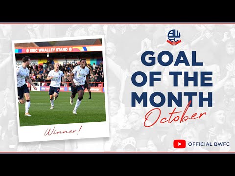 GOAL OF THE MONTH | October Goal of the Month: Dapo Afolayan vs Accrington Stanley