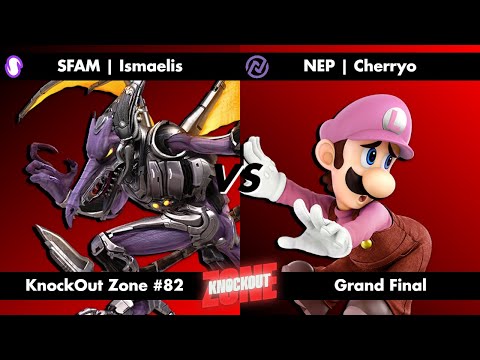 KnockOut Zone #82 - SSBU Grand Final - Ismaelis (Ridley) vs Cherryo (Luigi)