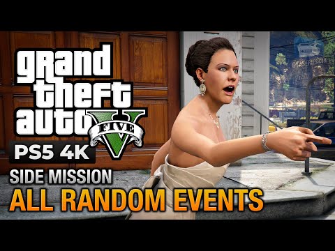 GTA 5 PS5 - All Random Events