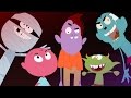 Five Little Monsters Halloween Rhymes