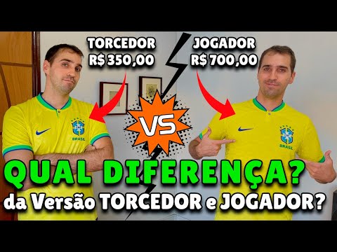 Player vs. Fan Jersey - Original Nike from Brazil 🇧🇷