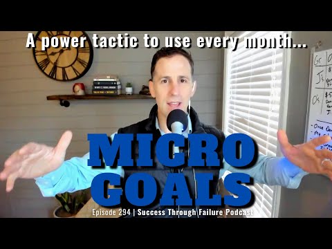 Ep. 294 | A Simple Trick to Staying on Track with Your Goals: A Power Tactic to Use Every Month