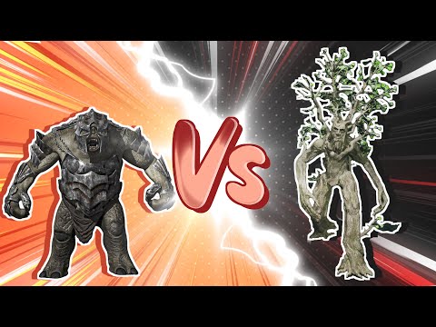 Attack Troll vs Rohan Ents! | 100 units vs 200 units | Age of the Ring mod 8.1
