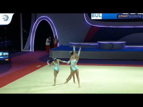 Women's group Bulgaria - 2019 junior Acro Europeans, balance final
