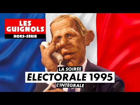 L'intégralité de la soirée électorale du 2nd tour (1995) - Les Guignols - CANAL+