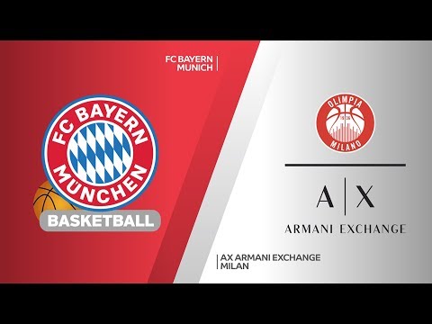 FC Bayern Munich - AX Armani Exchange Milan Highlights | EuroLeague, RS Round 1