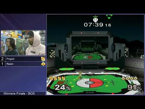 GSS 108 SSBM - Project (Fox) vs. Rasen (Sheik) - Melee WF