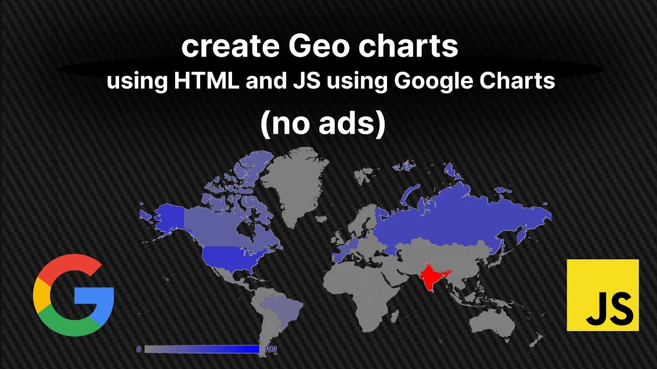 How to code GEO charts | using google Chart