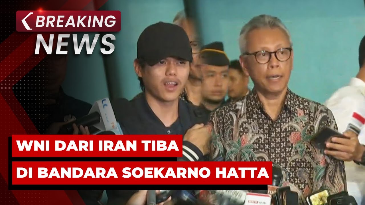 BREAKING NEWS - WNI Dievakuasi dari Iran Tiba di Bandara Soekarno-Hatta