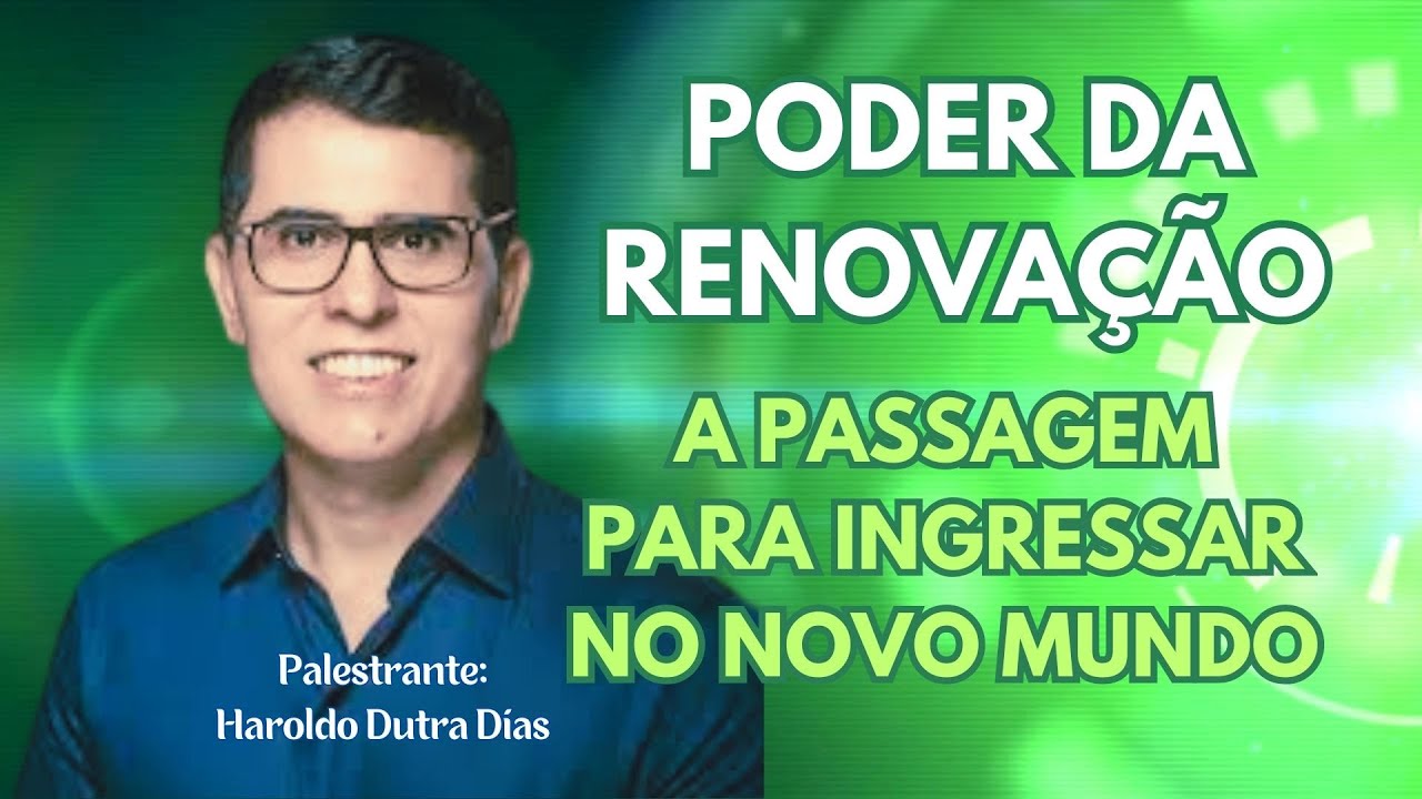Haroldo Dutra Dias 🤍 POWER OF RENEWAL #mensagensdobem @MensagensDoBem