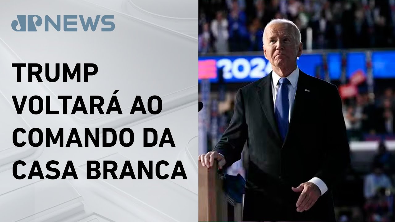 Biden se pronunciará à nação após vitória de Trump nas eleições dos EUA