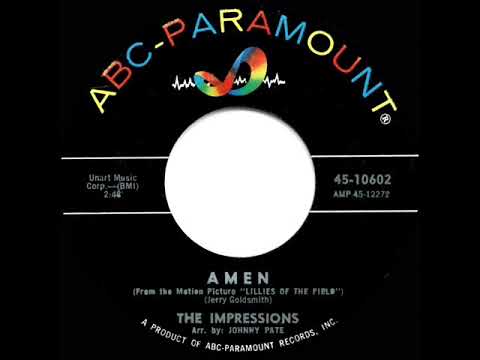 1964 HITS ARCHIVE: Amen - Impressions (hit mono 45 single version)