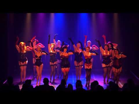 Classic Glamour Burlesque students perform Santa Baby - The Bombshell Burlesque Academy