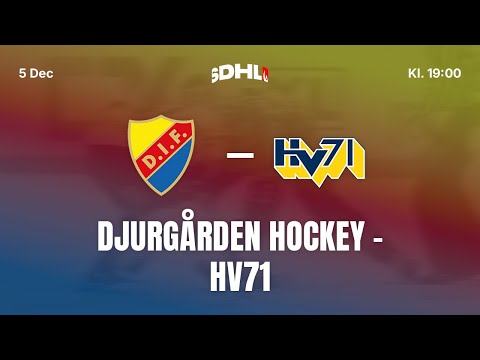 SDHL: Djurgården Hockey - HV71 | Hovet | Säsong 25/26