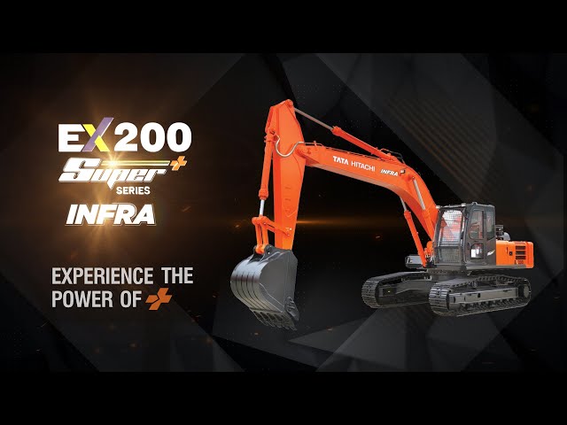 Tata Hitachi EX200 Infra Super+ Series Hydraulic Excavator