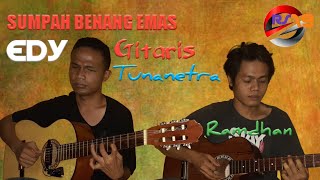 Download lagu Sumpah Benang Emas ( cover lagu: Salim Anjas) Cover gitar ( Edy Pandai Tunanetra ft Ramdhan) mp3