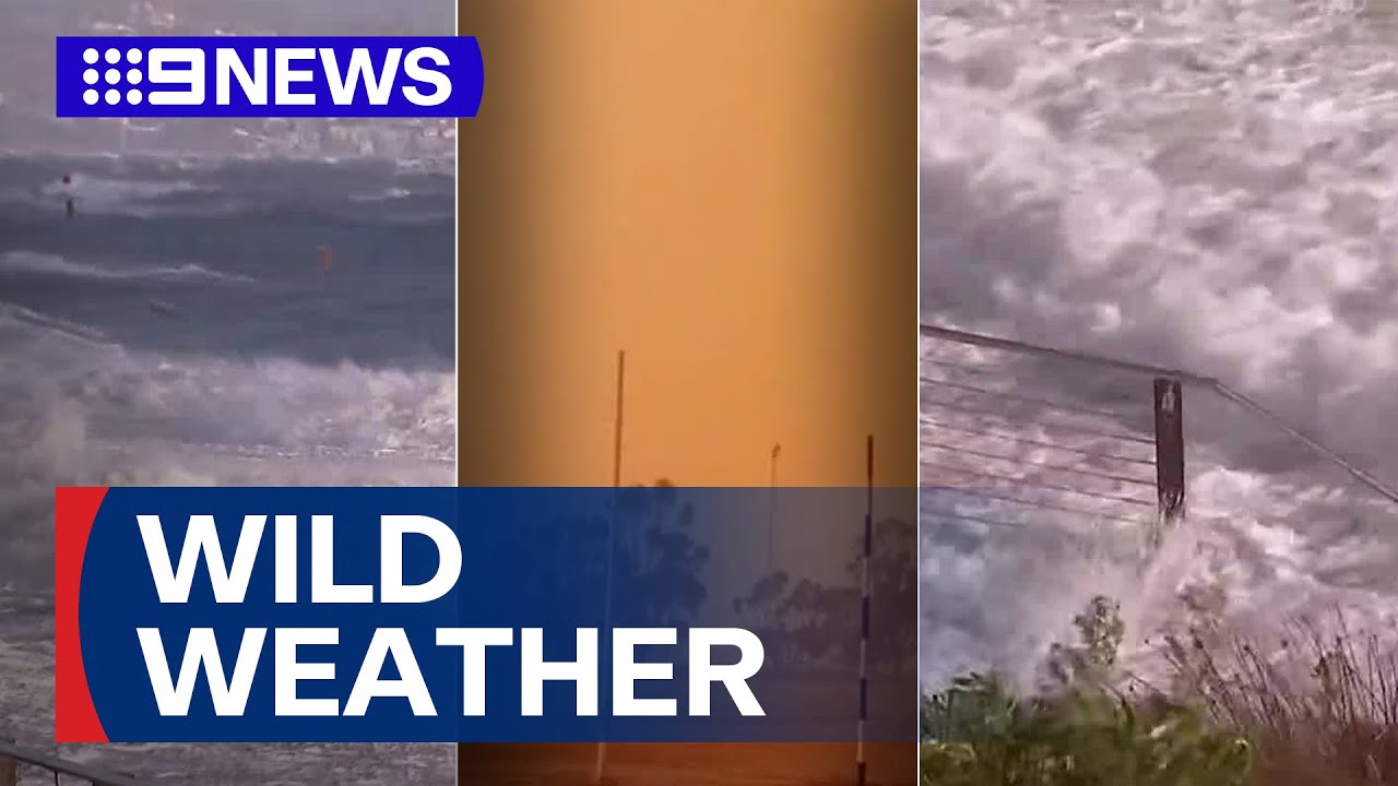 Storm wreaks havoc on South Australian coast | 9 News Australia
