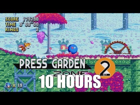 Sonic Mania - Press Garden Zone Act 2 Extended (10 Hours)