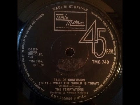 The Temptations - Ball Of Confusion (That's What The World Is Today)