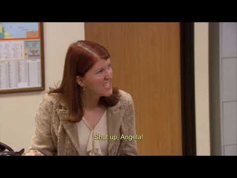 SHUT UP, ANGELA! - The Office US