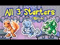 How To Get All 3 Starters In Pokémon Red Blue Tutorial