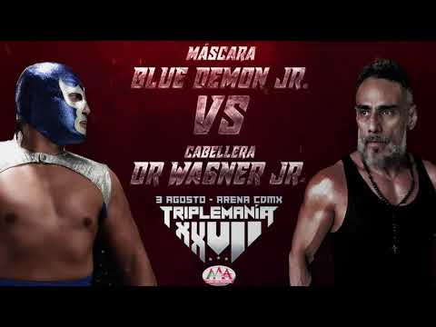 Blue Demon Jr. To Face Dr. Wagner Jr. In Mask vs. Hair Match At AAA TripleMania XXVII