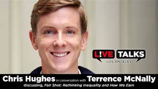 Chris Hughes in conversation with Terrence McNally at Live Talks Los Angeles