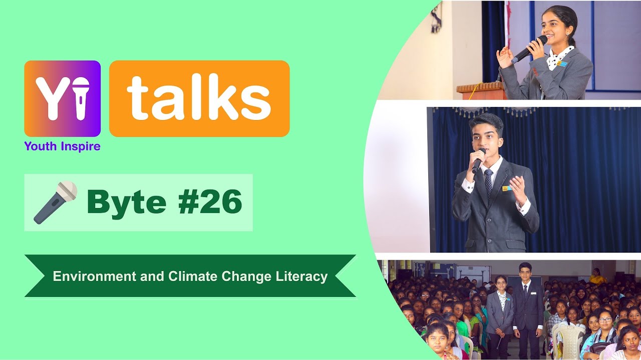 Yi Talks | Environmental and Climate Change Literacy | Shri Krishnaswamy College, Chennai