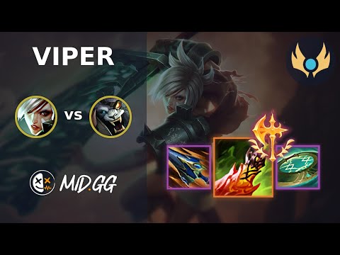 MID.GG: [ Viper ] Riven JUNGLE vs Rengar | NA CHALLENGER | LOL Season 2025