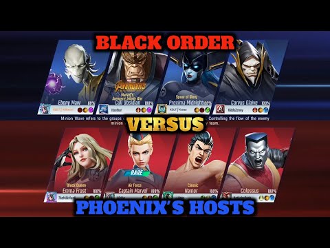 Black Order VS Phoenix's Hosts - MSW Themed Matches