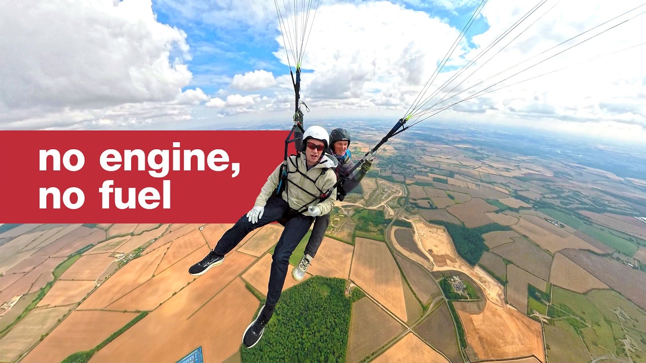 They can fly 200 miles with no fuel. Here's how.