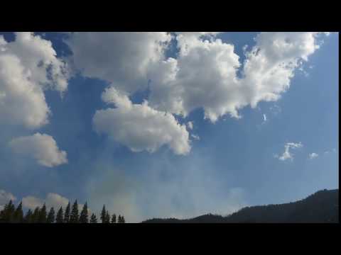 Time Lapse Minerva Fire Quincy CA 080717