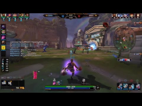 It's raining men | Smite Bacchus tank Vs tank build