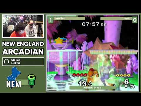NE Melee Arcadian 9 - Artelind (Samus) vs. meep (Sheik) - SSBM WF