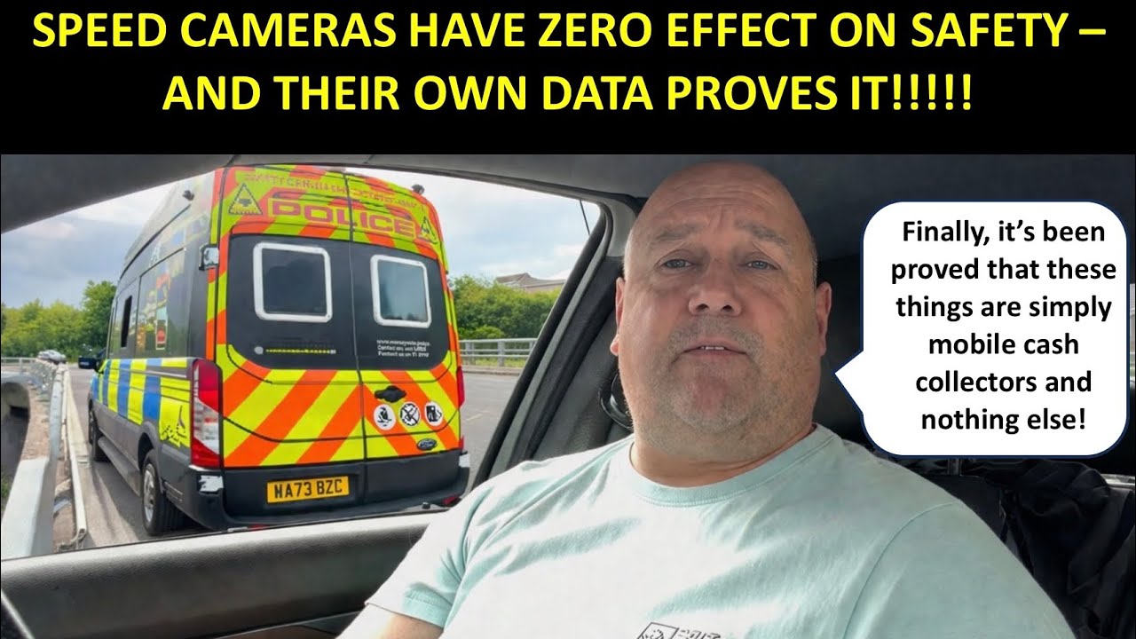 Speed cameras have ZERO effect on road safety in Devon and Cornwall (but they do make money!!)