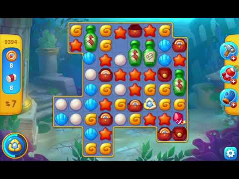 Fishdom Easy Level 9394 (with ingame lightning and bomb boosters) @choraelmin