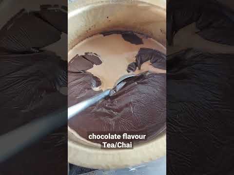 chocolate flavour Tea/Chai#shorts #foodies#chai lover #tea #indian street food #tum tum song