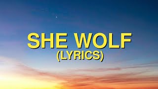 David Guetta ft. Sia - She Wolf (Lyrics)