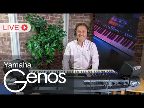 Casual Keyboards LIVE (#4) - Yamaha Genos tips, tricks and playing with David Cooper