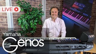 Casual Keyboards LIVE (#4) – Yamaha Genos tips, tricks and playing with David Cooper