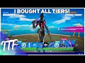 *NEW* CHAPTER 2 SEASON 3 FULL BATTLE PASS OVERVIEW! BOUGHT ALL TIERS! (Fortnite Battle Royale)