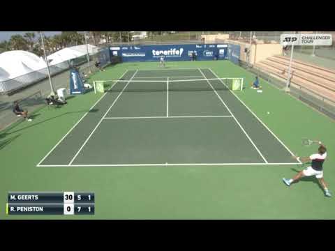 Michael Geerts (BEL) vs Ryan Peniston (GBR) Tenerife challenger 2 Round