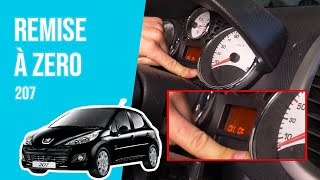 Youtube thumbnail of video "Remise à zéro / Témoin de Maintenance / Révision / Vidange 207 ⚠"