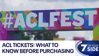 What to know before purchasing ACL tickets | FOX 7 Austin